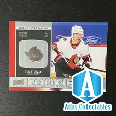 2021-22 Upper Deck Series 1 Tim Stutzle #RR-17 Rookie Retrospective